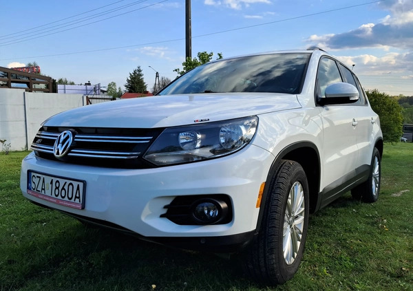 Volkswagen Tiguan cena 60900 przebieg: 109000, rok produkcji 2015 z Zawiercie małe 326